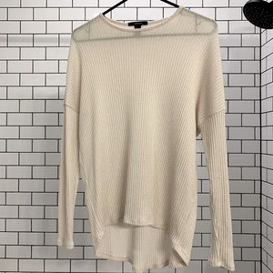 Cream Knitted Sweater